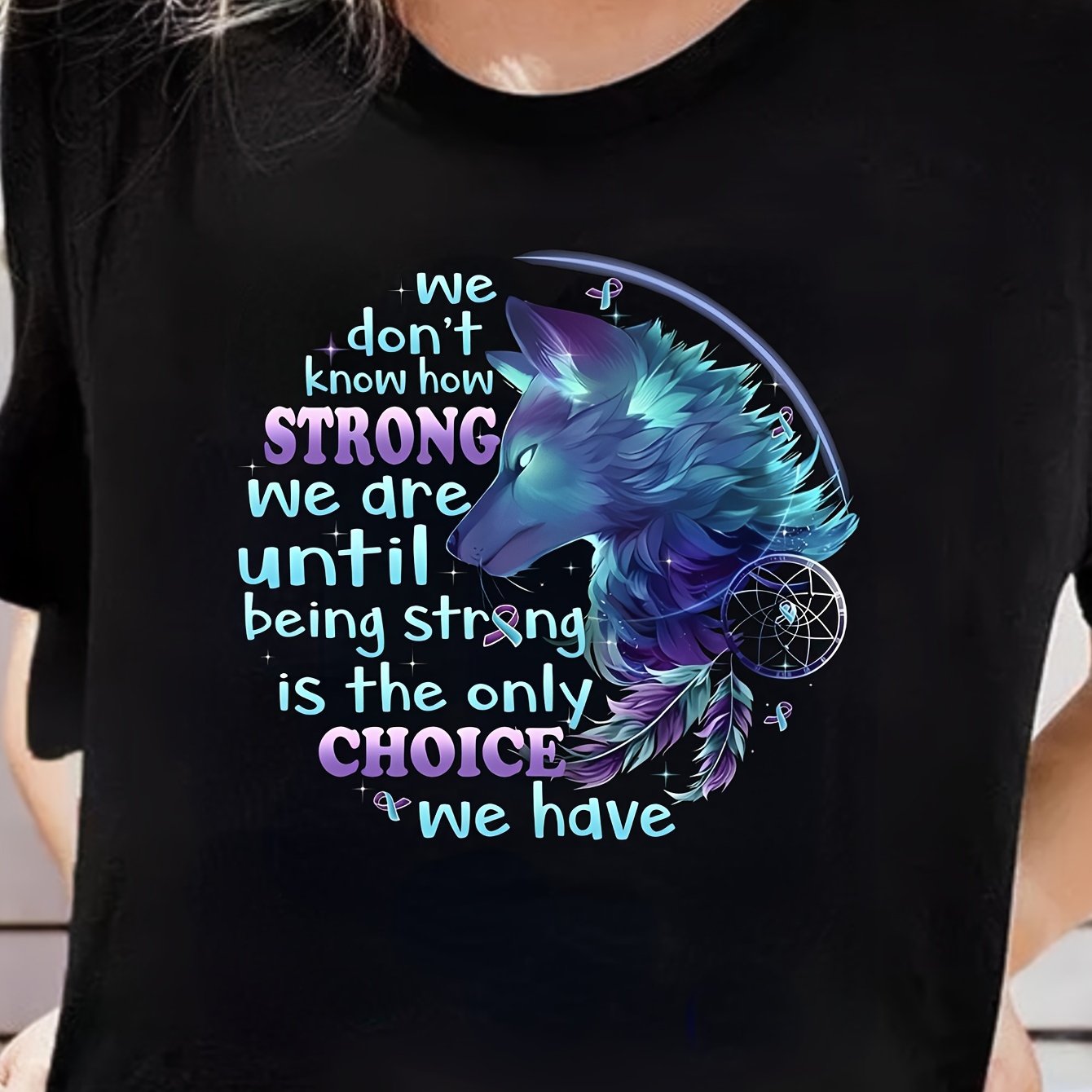 We Don't Know How Strong We Are Women's Christian T-shirt claimedbygoddesigns