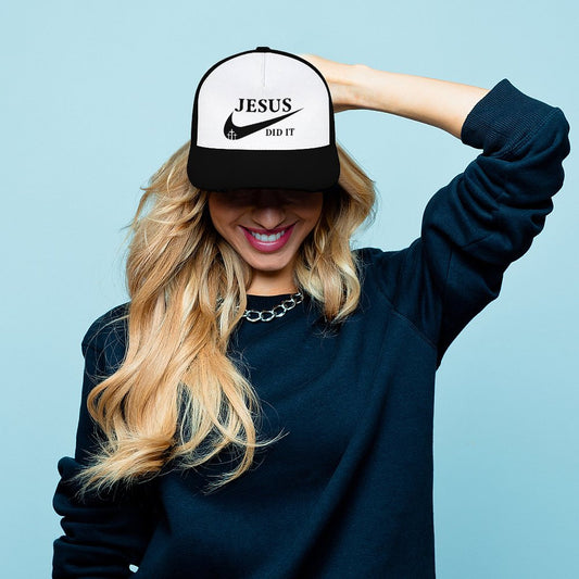 He Did It Adult Christian Hat