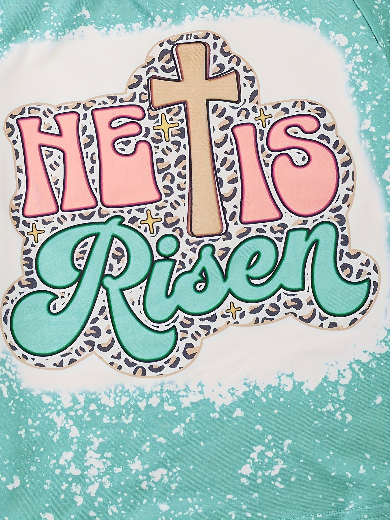 HE IS RISEN Youth Christian T-shirt claimedbygoddesigns