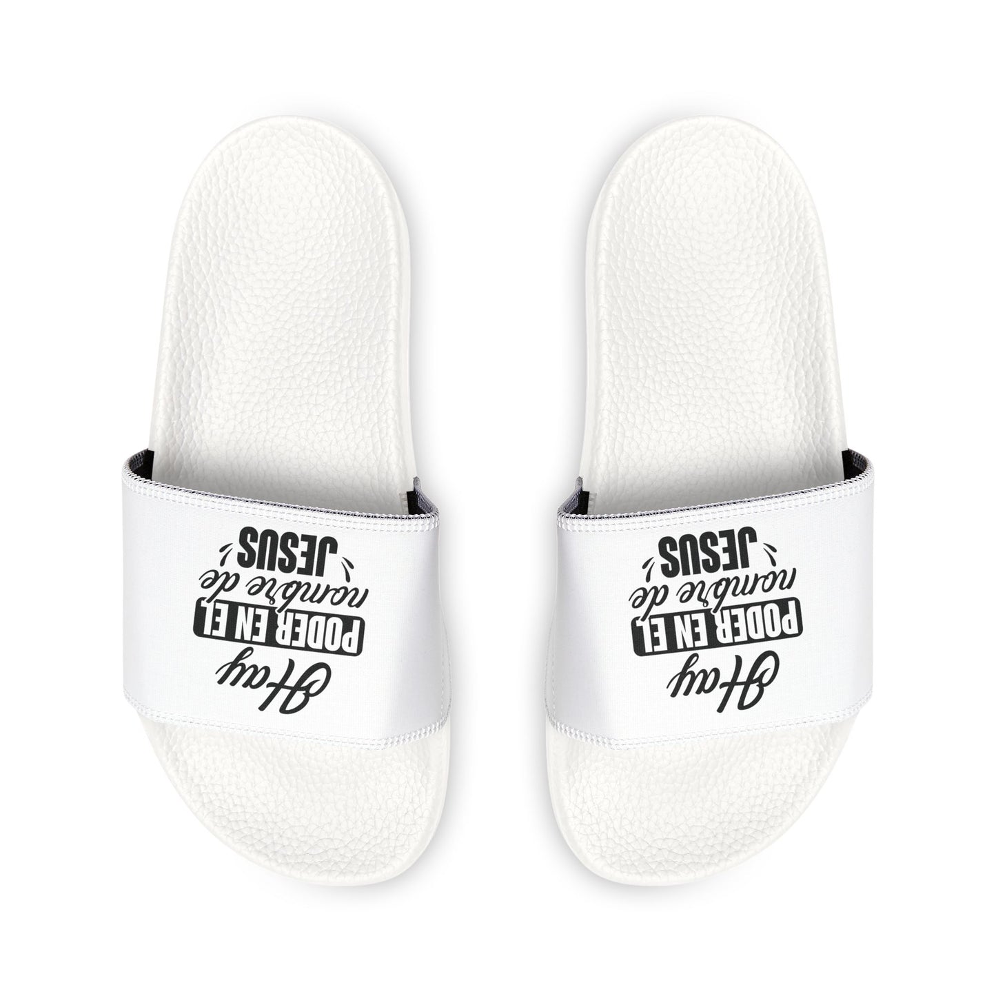 Women's Removable - Strap Spanish Sandals with Inspirational Quotes, Casual Footwear for Summer, Beach Days, Travel, Christian Gifts - ClaimedbyGodDesigns