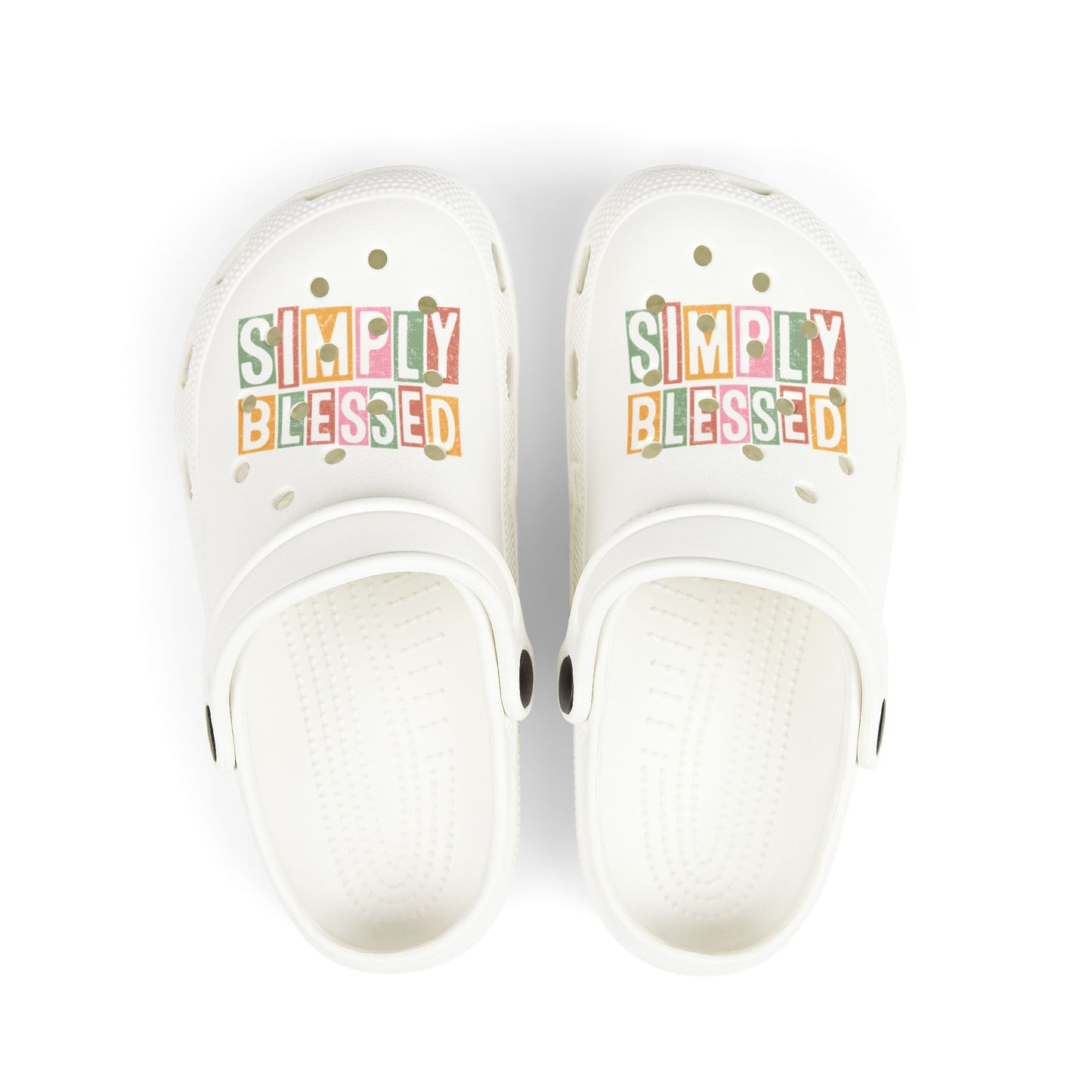 Kid's Clogs - Simply Blessed EVA Foam Slip-On Shoes