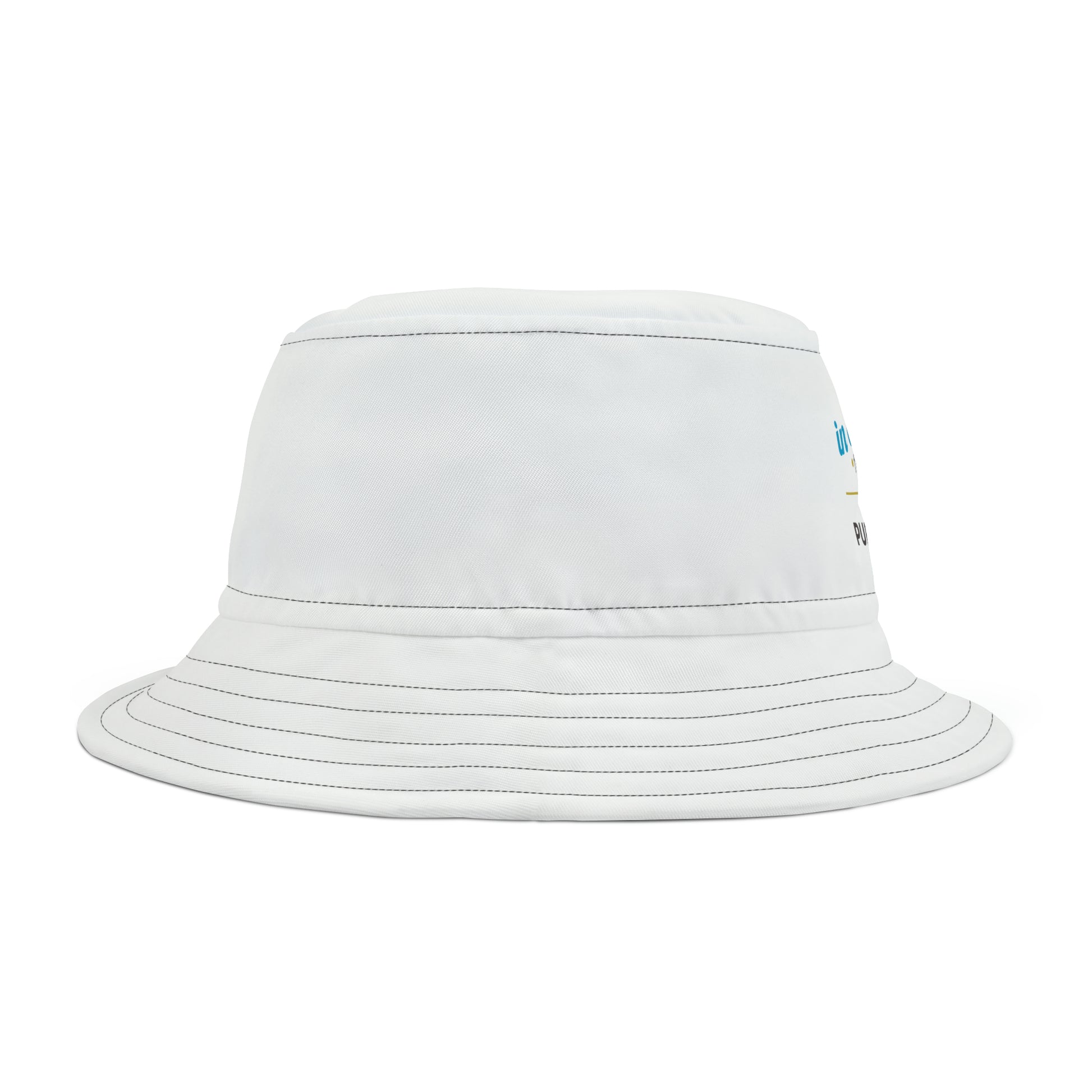 In Christ I Am Flawlessly And Purposefully Created Christian Bucket Hat (AOP) Printify