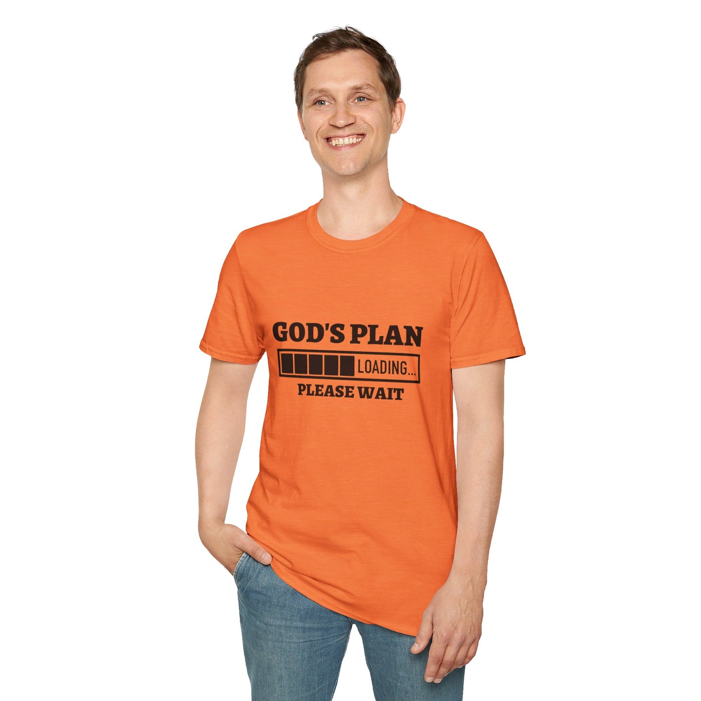 God's Plan Loading Unisex Christian T-shirt