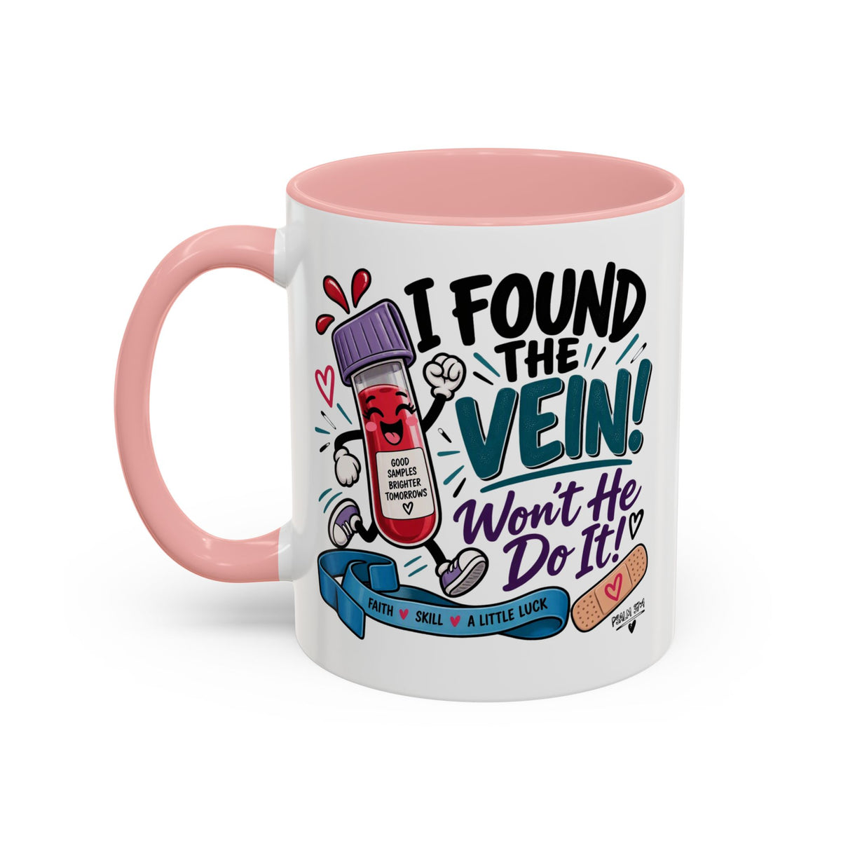 I Found the Vein! Phlebotomy Coffee Mug – Funny Nurse / Phlebotomist Gift (11/15oz)