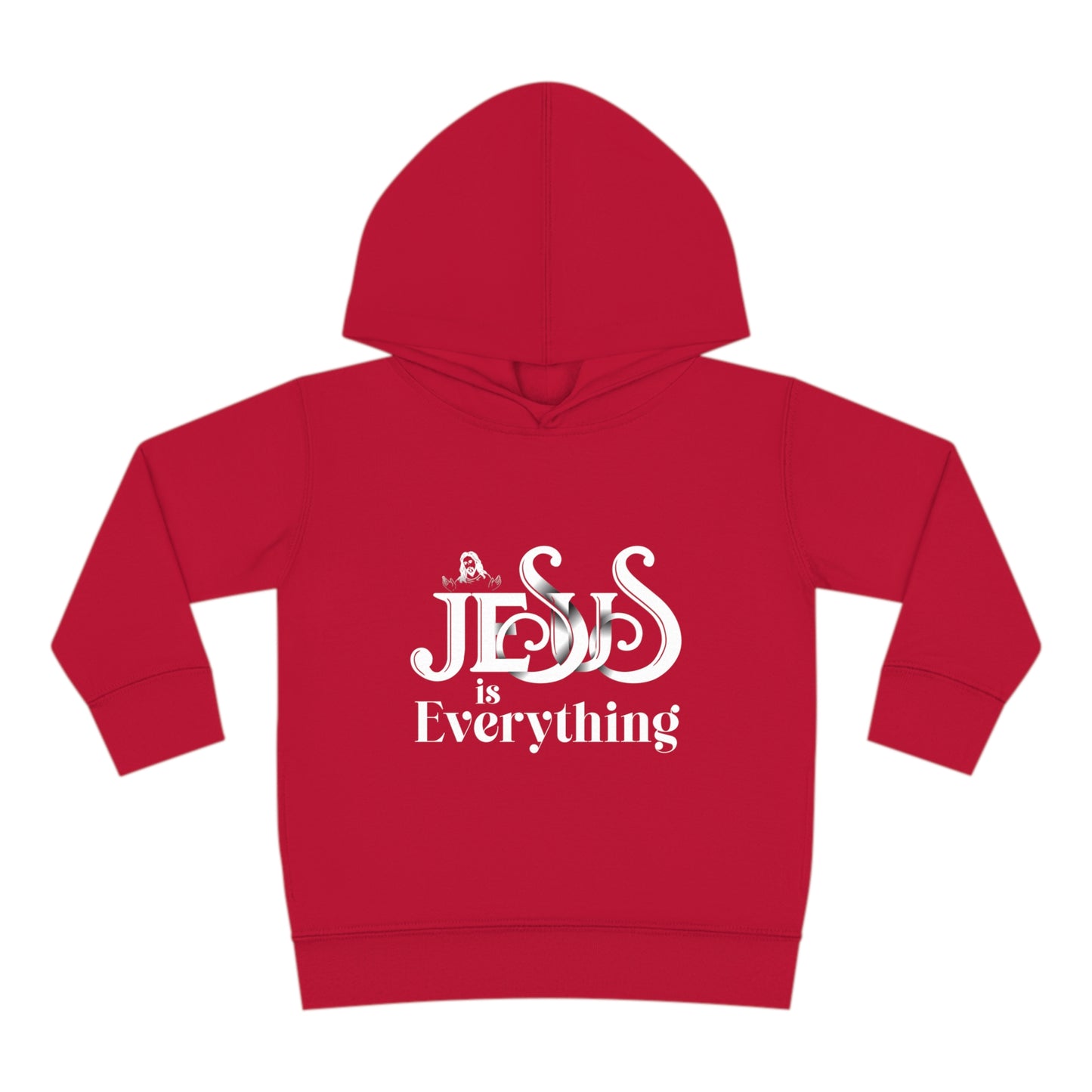 Jesus Is Everything Christian Toddler Pullover Fleece Hooded Sweatshirt