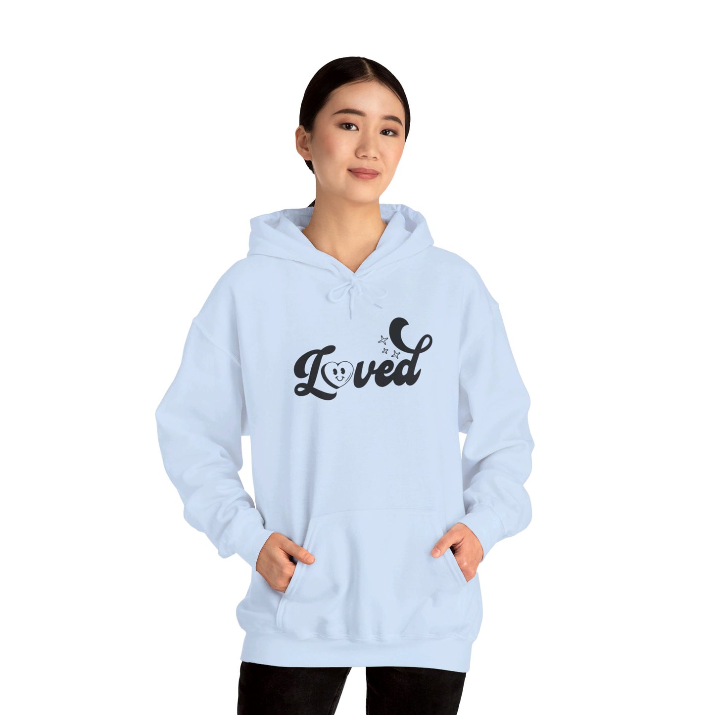 Romans 5:8 You Are Loved More Than You Will Ever Know Unisex Christian Pullover Hooded Sweatshirt