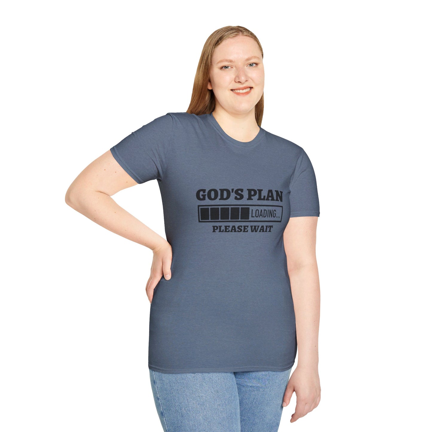 God's Plan Loading Unisex Christian T-shirt