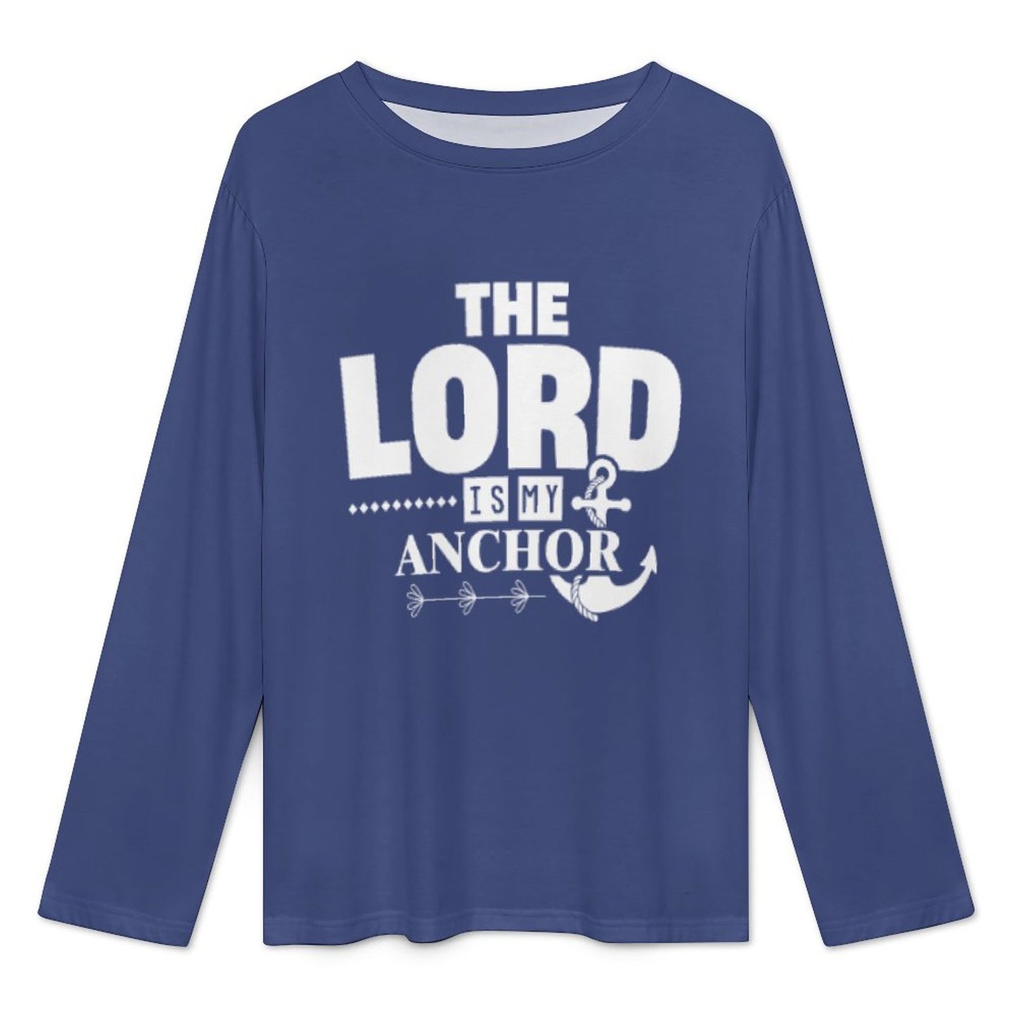 The Lord Is My Anchor Christian Women's 2 Piece Pajama Set