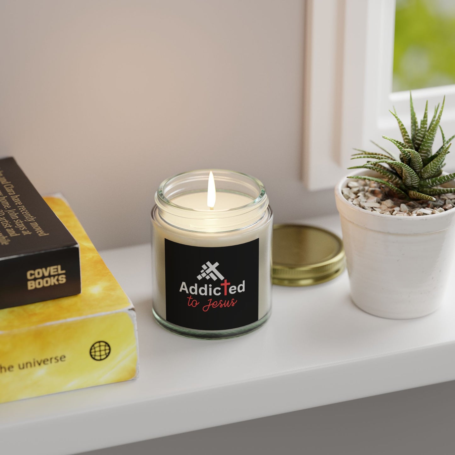 Addicted To Jesus Christian Scented Candle (4oz, 9oz)