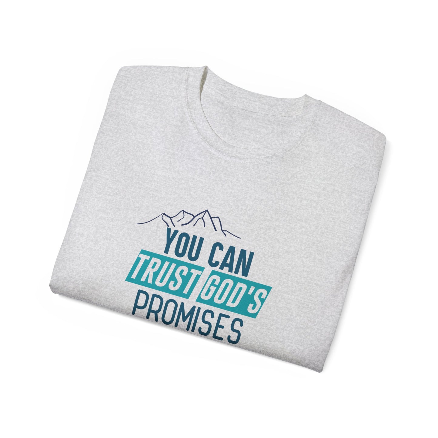 You Can Trust God's Promises Unisex Christian Ultra Cotton Tee Printify