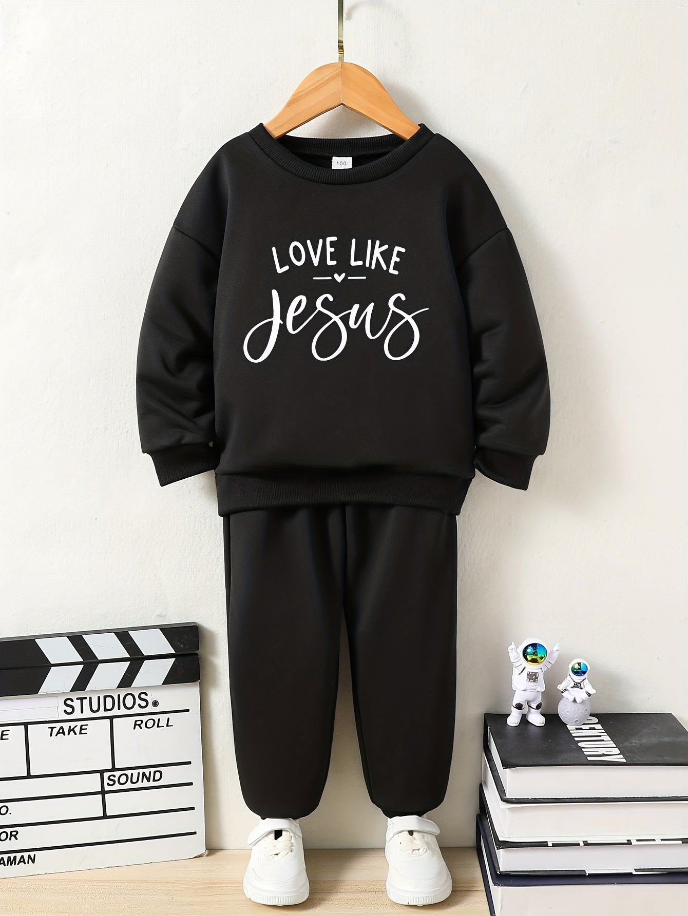 Love Like Jesus Youth Christian Casual Outfit claimedbygoddesigns