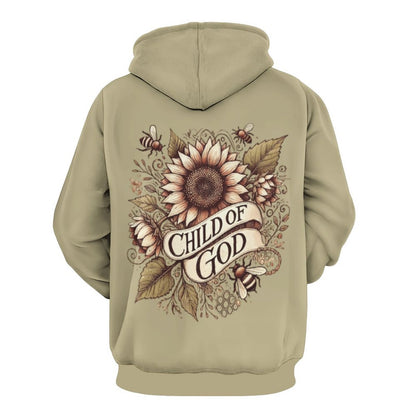 His Child Women's CHRISTIAN PULLOVER HOODED SWEATSHIRT