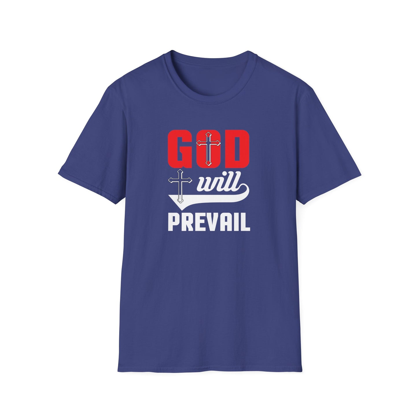 God Will Prevail Christian Unisex T-shirt