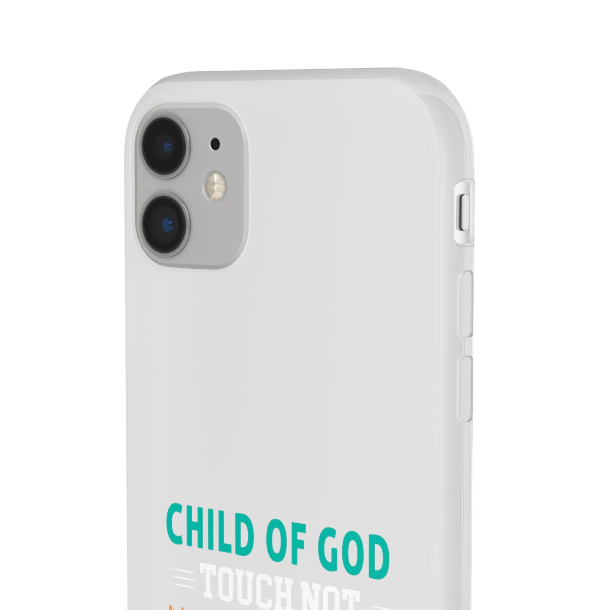 Child Of God Touch Not His Anointed Christian Flexi Phone Case Printify