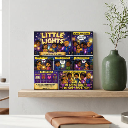 Little Lights – Building Block Puzzle Ornament - ClaimedbyGodDesigns