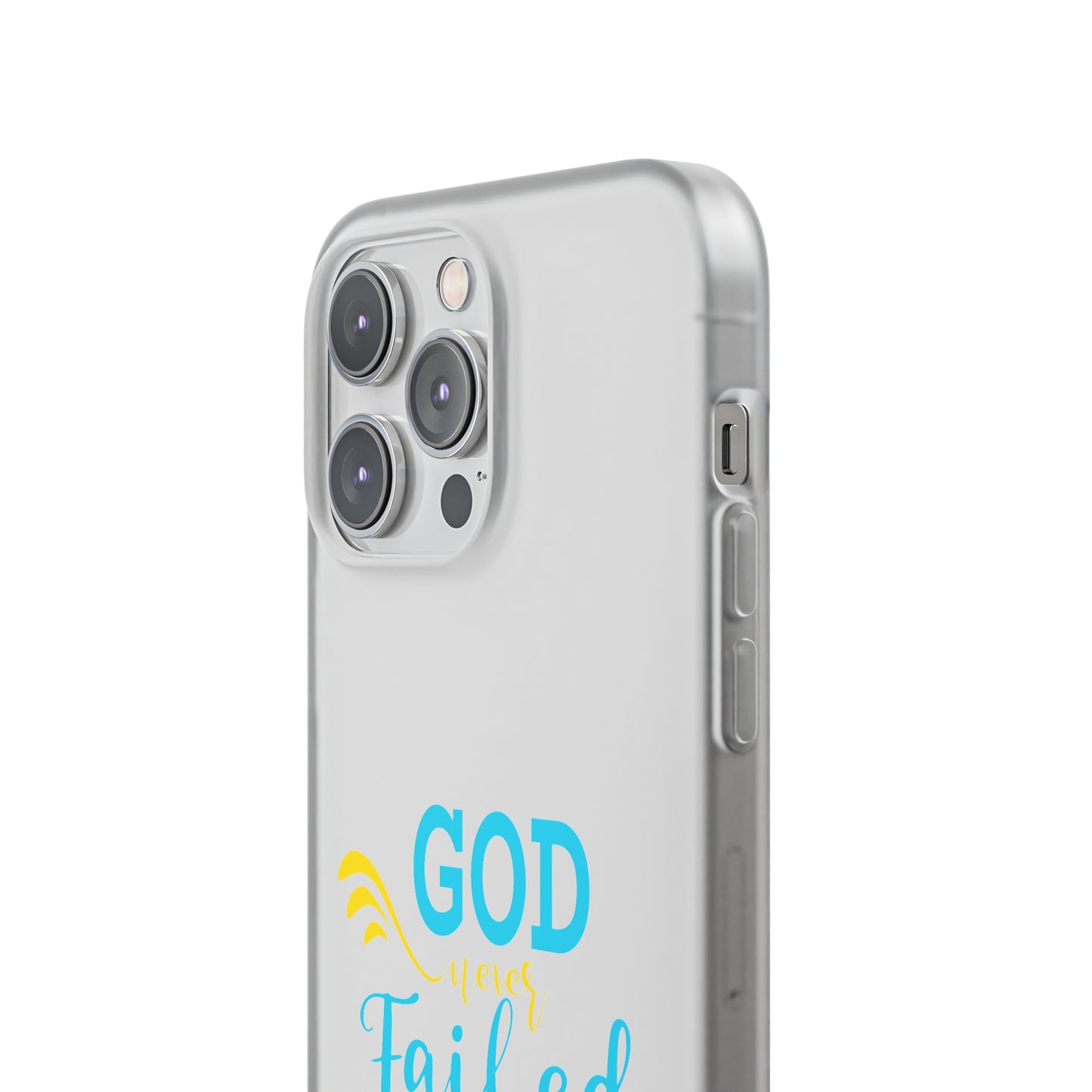 God Never Failed Me Yet Flexi Phone Case