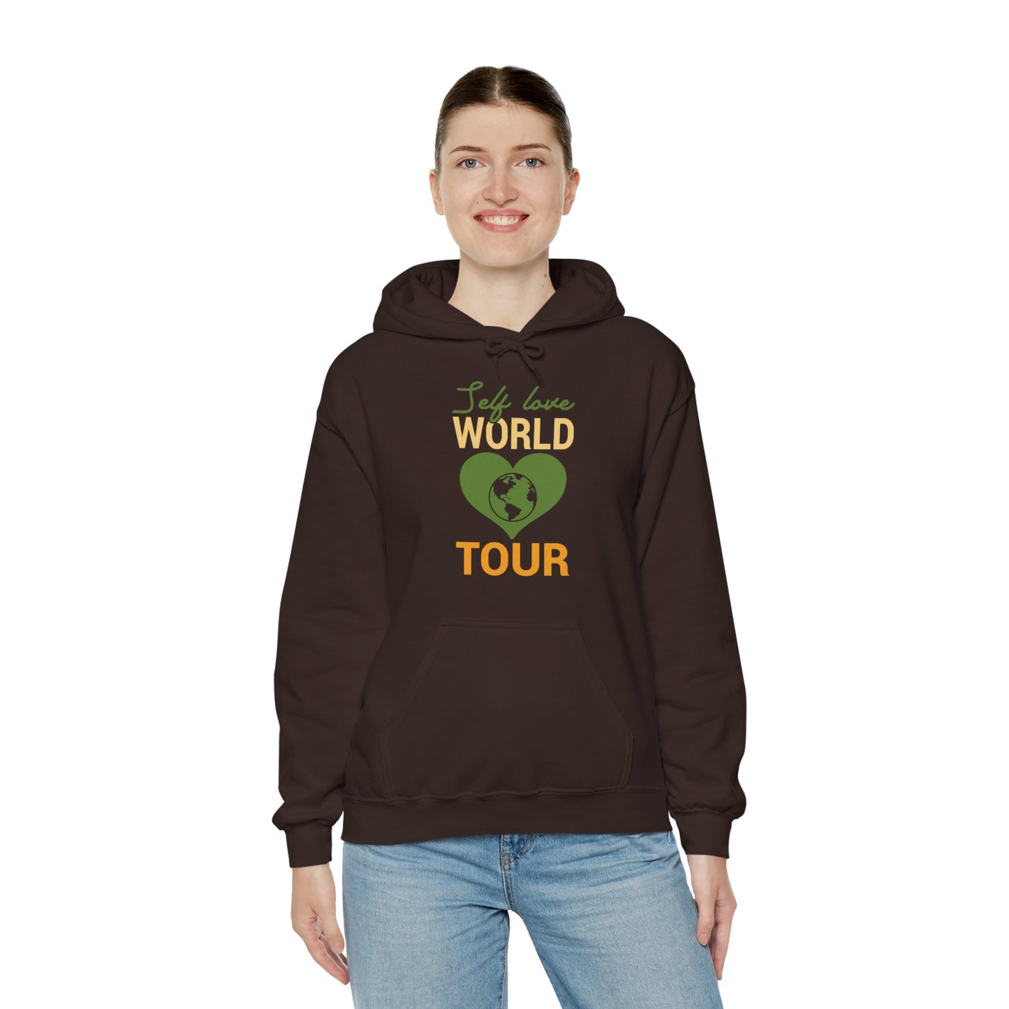 Self Love World Tour Unisex Christian Pullover Hooded Sweatshirt