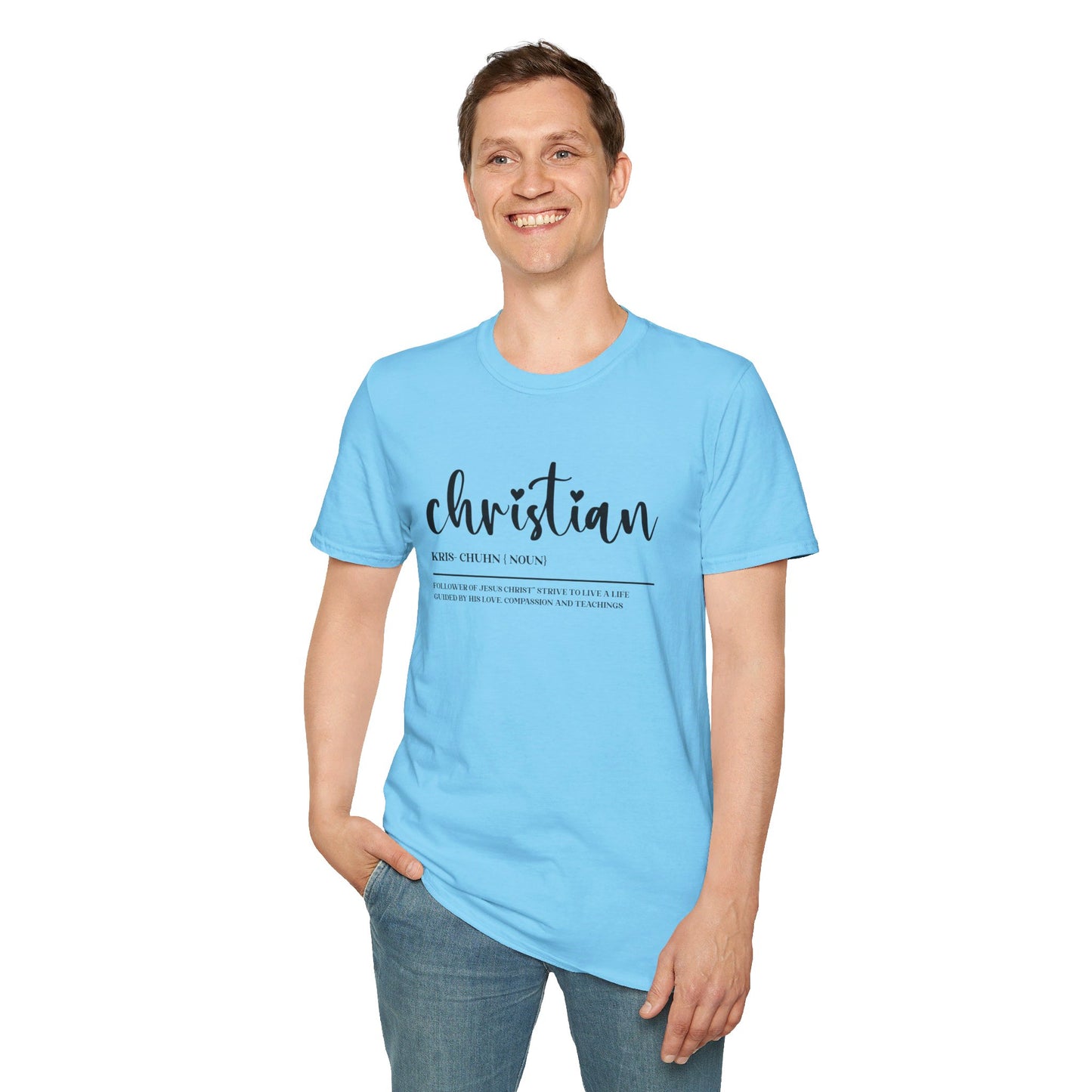 I Am A Christian Follower Of Christ  Christian Unisex T-shirt