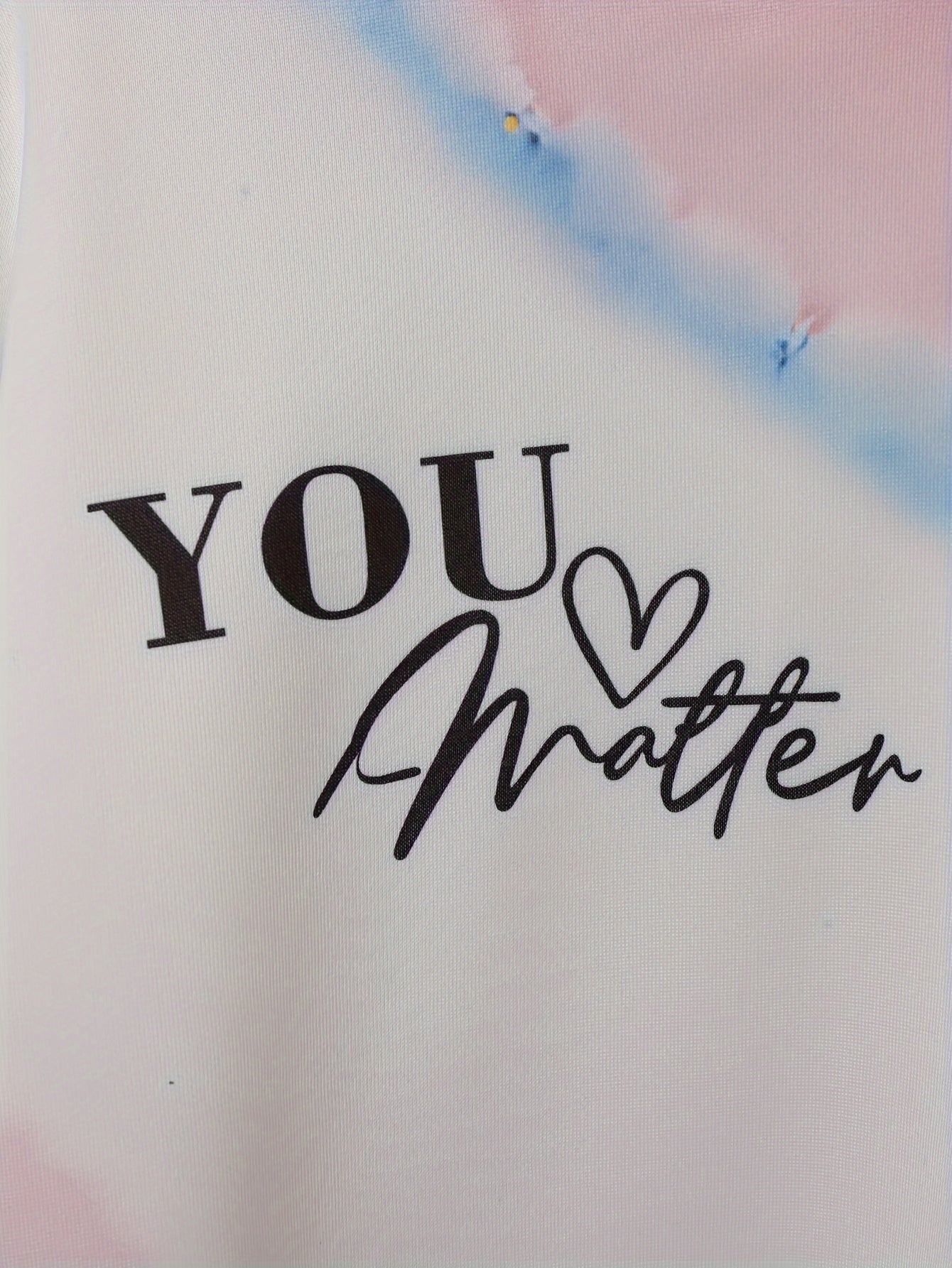 You Matter Plus Size Women's Christian Pullover Hooded Sweatshirt claimedbygoddesigns