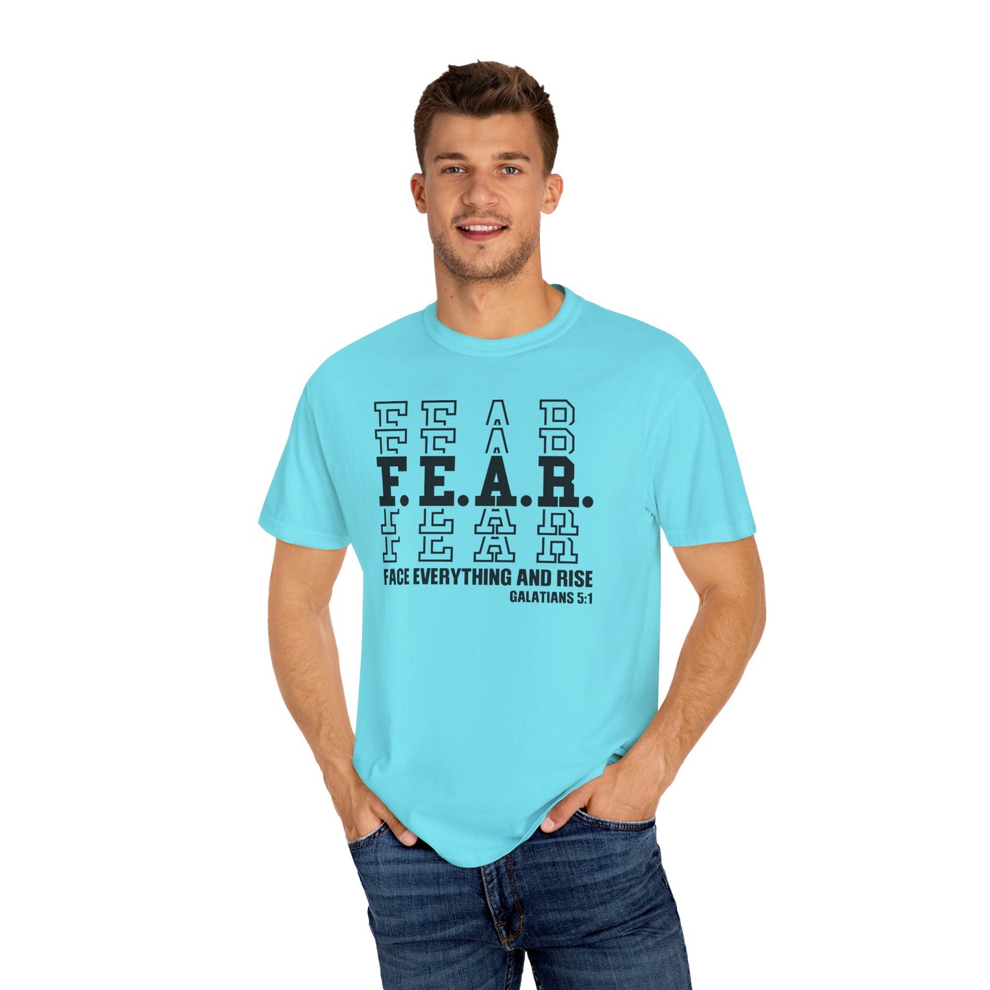 FEAR Face Everything And Rise Unisex Christian T-shirt