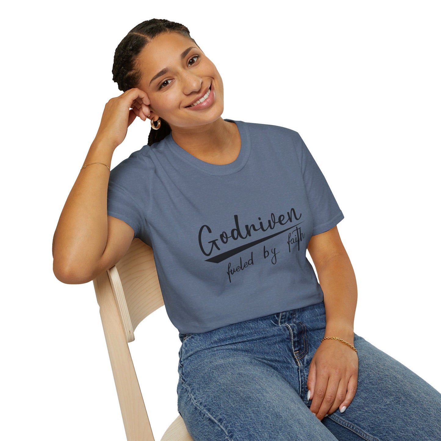 Godriven Fueled By Faith Unisex Christian T-shirt