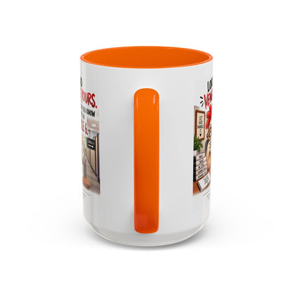 Christian Coffee Mug — “Lord, You Said Vengeance Is Yours” Funny Office Cubicle Prayer Gift
