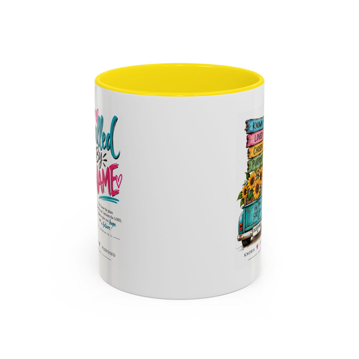 Called By Name Coffee Mug — Inspirational Christian Accent Mug (11/15oz)