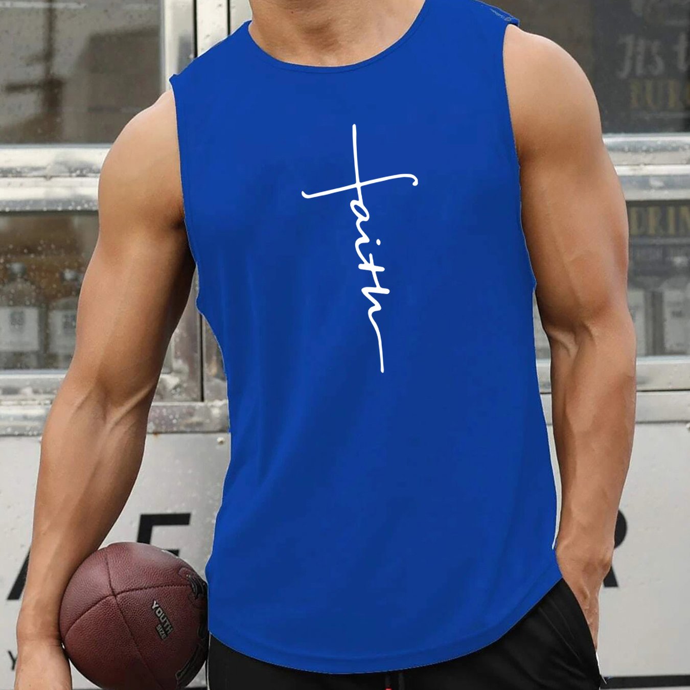 Faith Men's Christian Tank Top claimedbygoddesigns