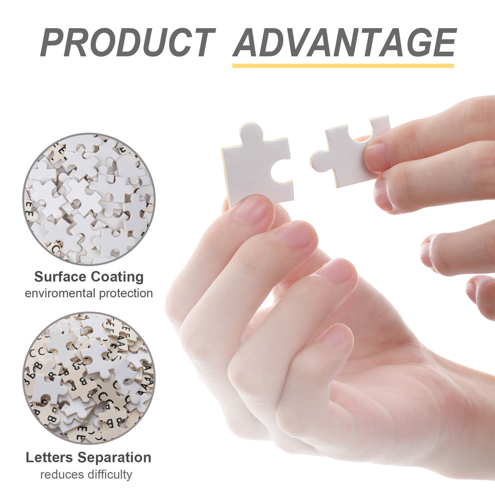 He Is My Strength Christian Wooden Picture Puzzle - ClaimedbyGodDesigns