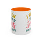 Inspirational Coffee Accent Mug - "I Run on Coffee & " - Perfect Gift for Faith & Coffee Lovers