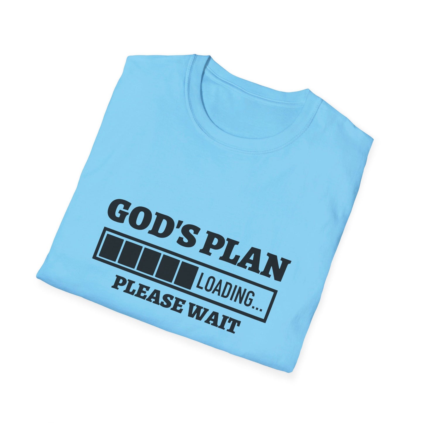 God's Plan Loading Unisex Christian T-shirt