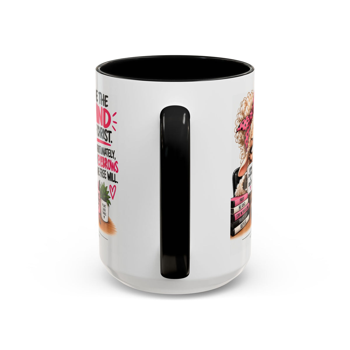 Christian Coffee Mug – "I Have the Mind of Christ" Funny Sheep Design (11/15 oz)