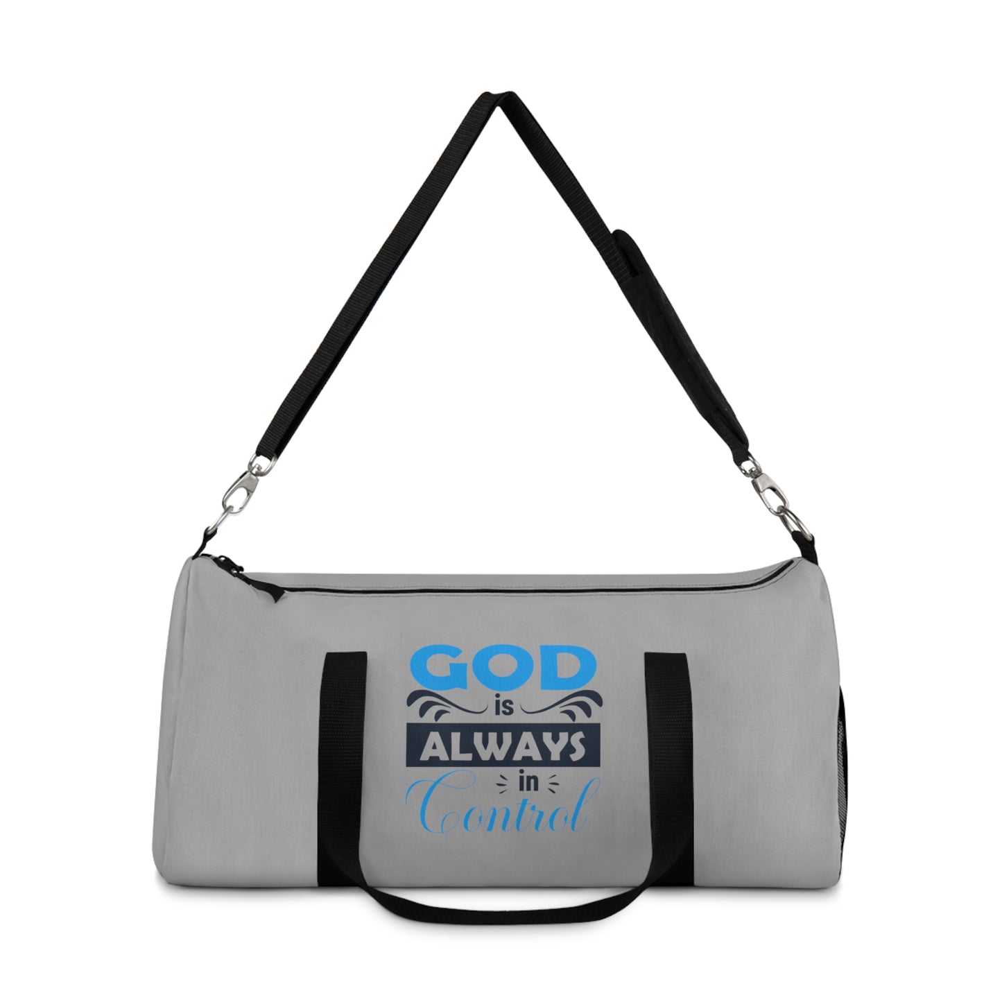 God Is Always In Control Christian Duffel Bag Printify