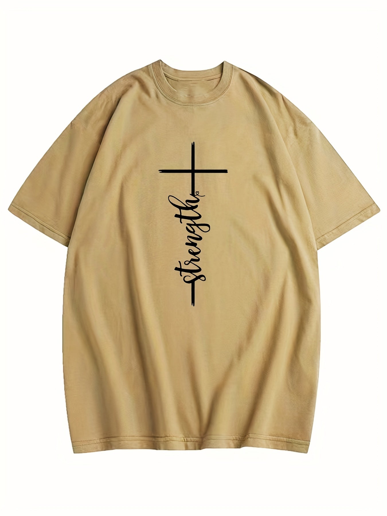 Strength Men's Christian T-Shirt claimedbygoddesigns