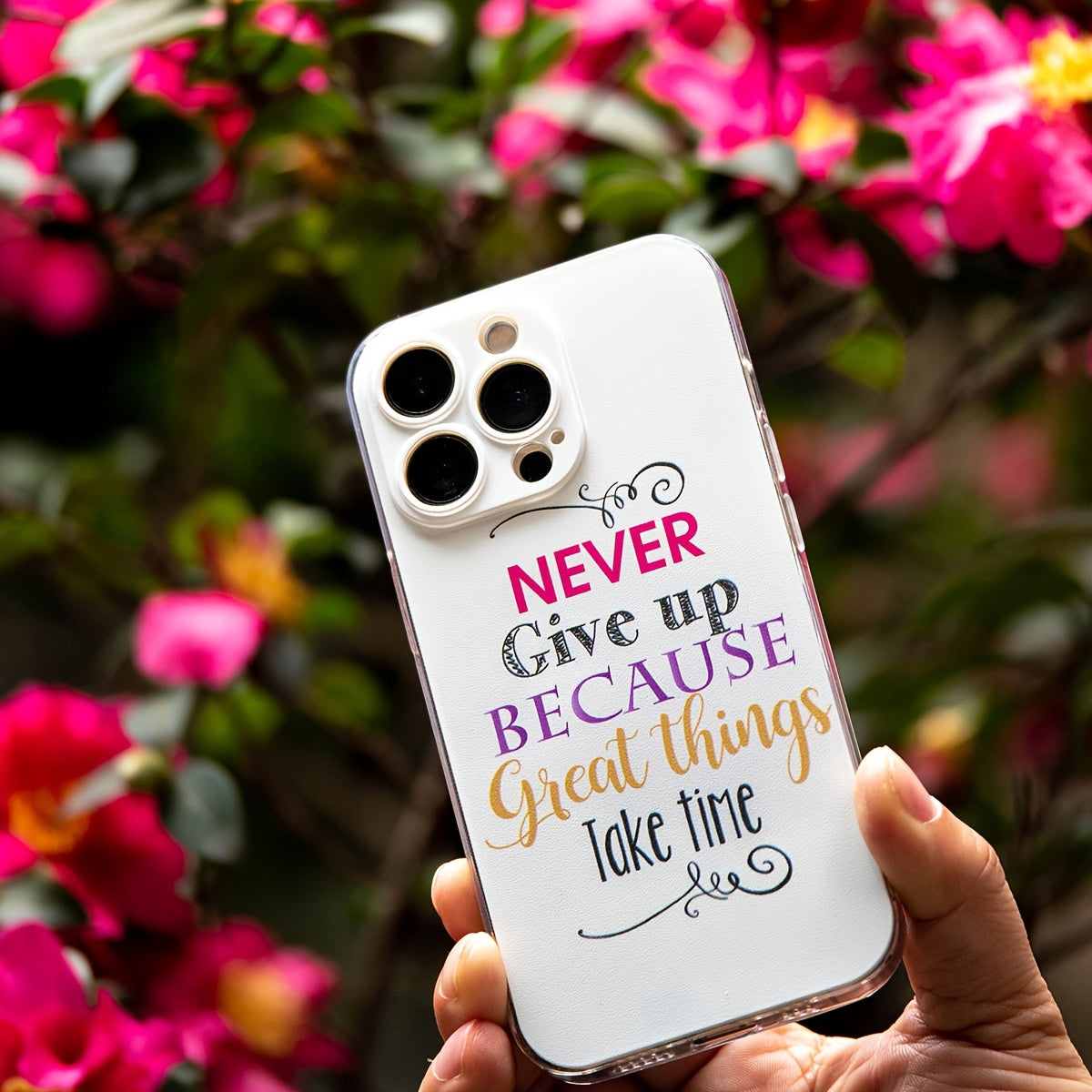 For Nothing Is Impossible With God Christian Phone Case Phone Cover For IPhone 15 14 13 12 11 Pro Max X XR XS 8 Plus claimedbygoddesigns