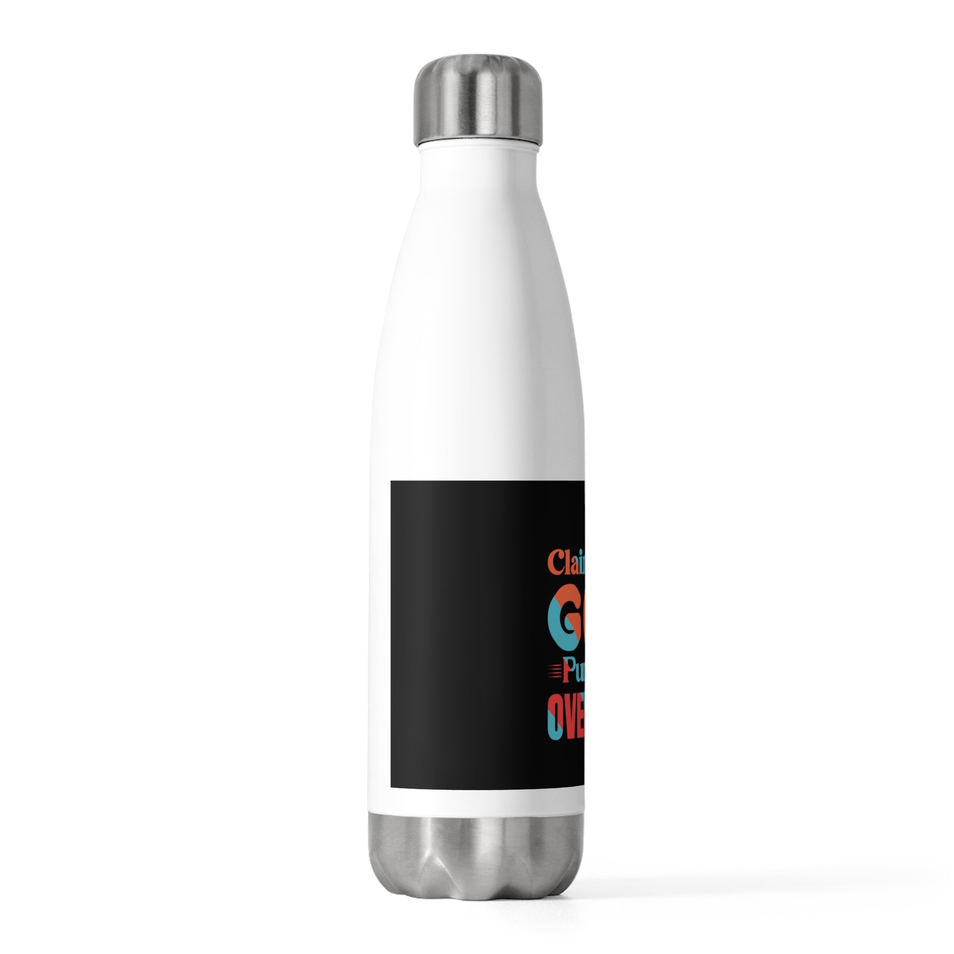 Claimed By God Purpose Over Pain (2) Insulated Bottle 20oz Printify