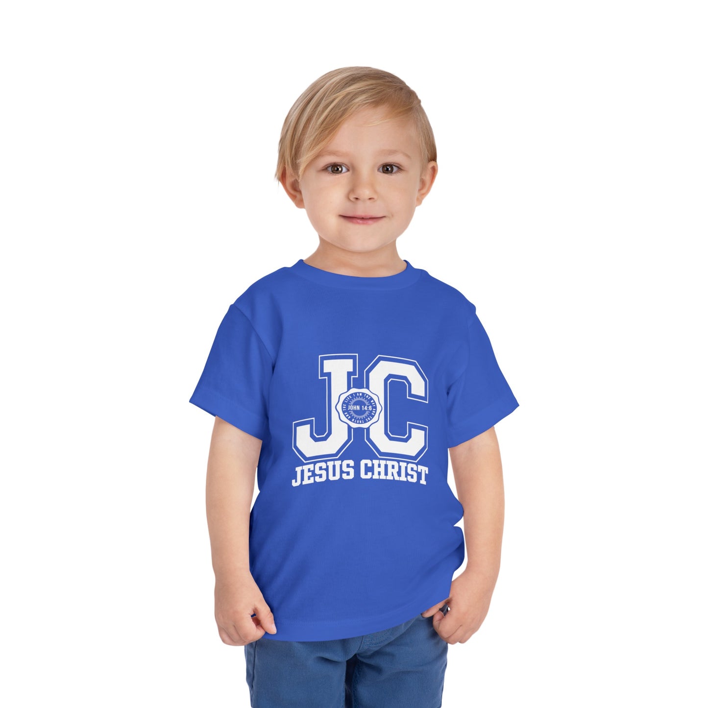 JC Jesus Christ Christian Toddler T-Shirt