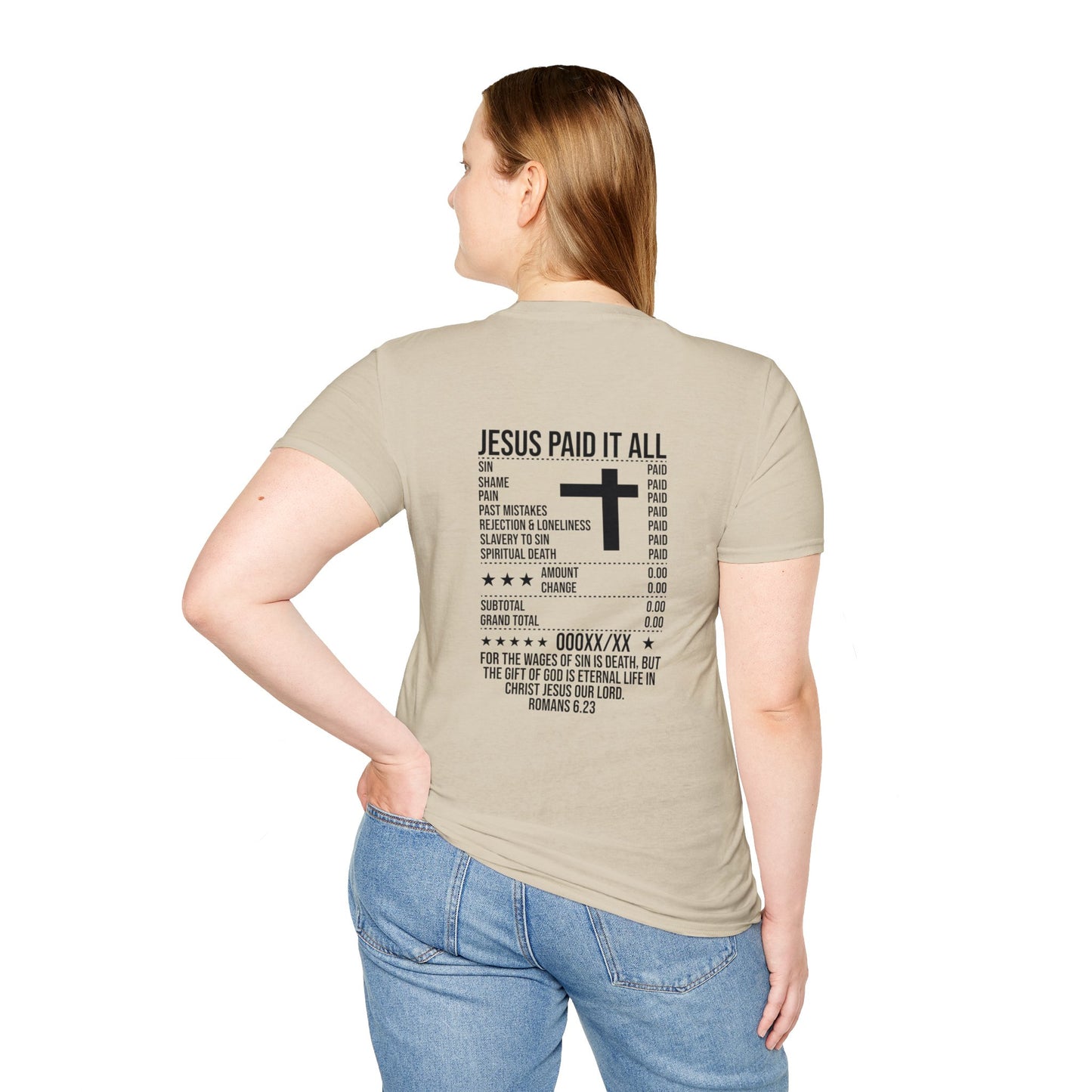 Paid In Full Jesus Paid It All Christian Unisex T-shirt