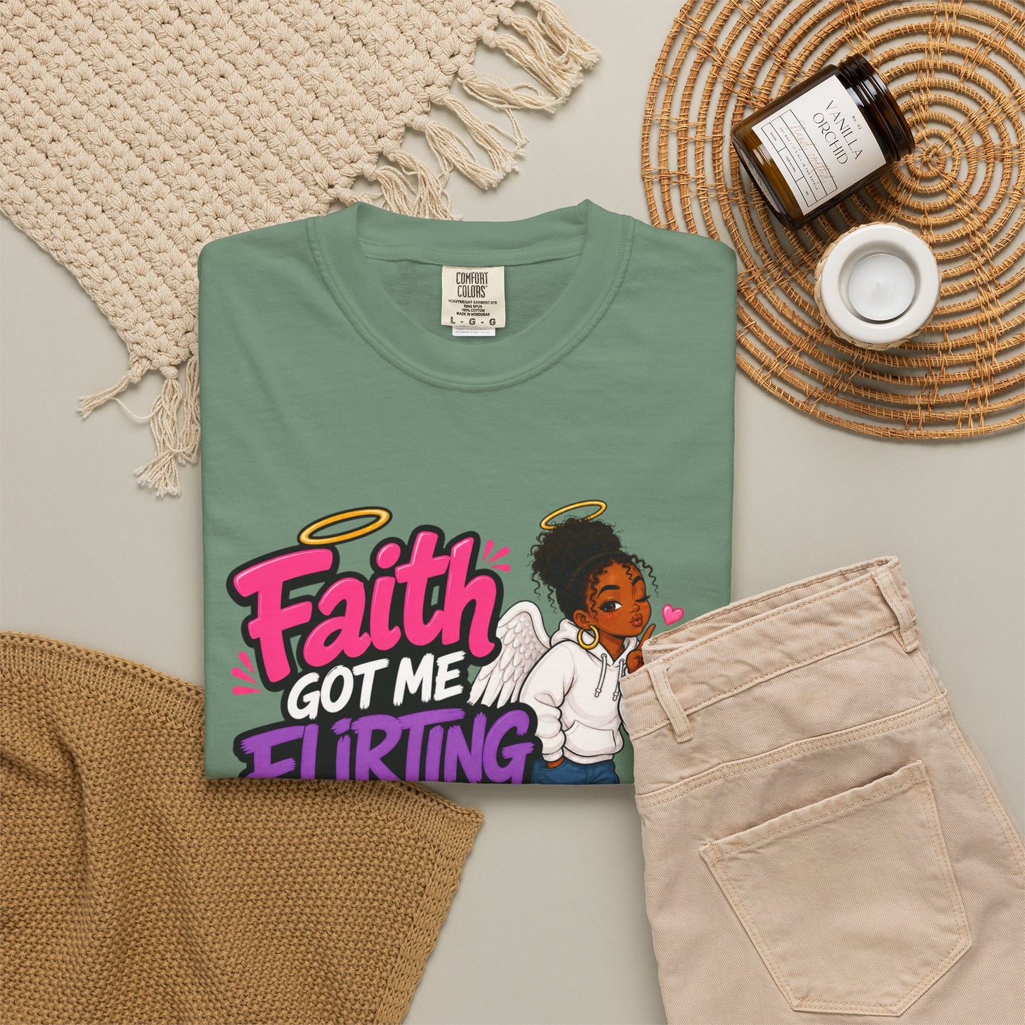 Faith Got Me Flirting With Peace T-Shirt