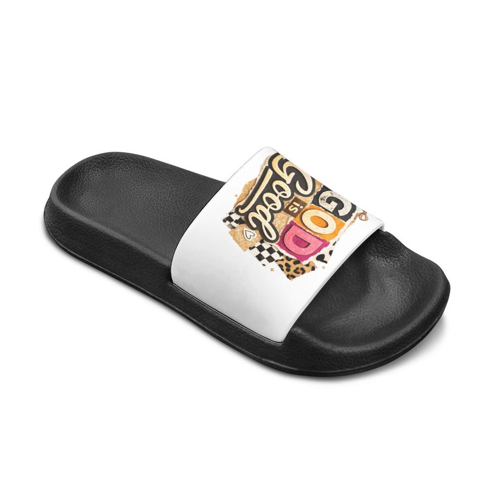 God Is Good Christian Children's Sandals - ClaimedbyGodDesigns