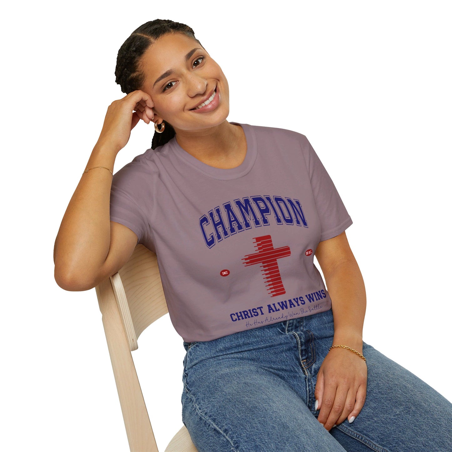 Champion Christ Always Wins Unisex Christian T-shirt