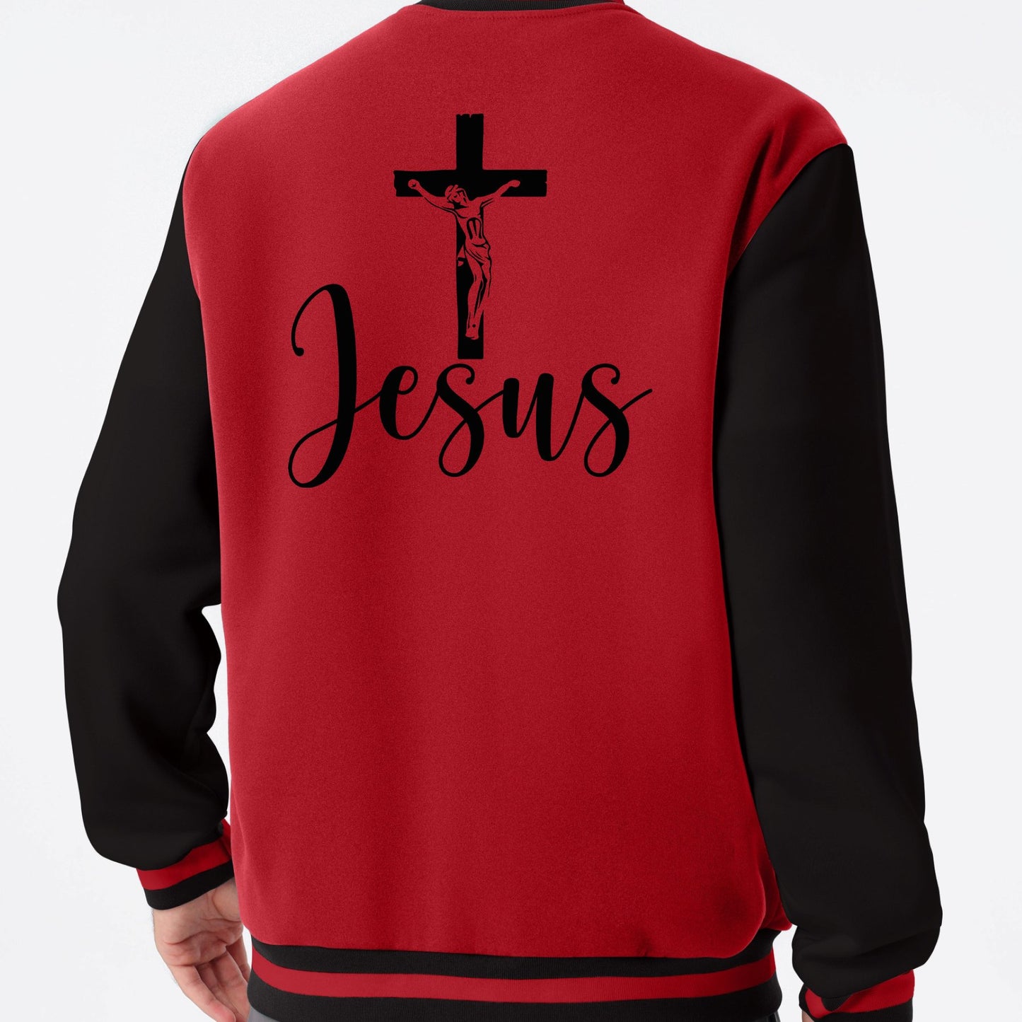 Jesus Men's Christian Jacket claimedbygoddesigns