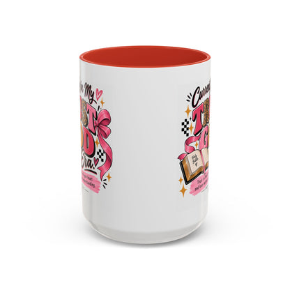 Currently in My Trust God Era Coffee Mug