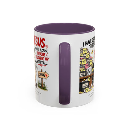 I Have Decided to Follow Jesus Coffee Mug (Christian Faith Ceramic Mug)