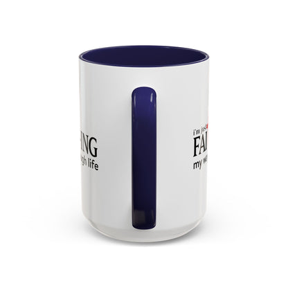 Faith-Inspired Coffee Accent Mug - Motivational Drinkware for Daily Inspiration