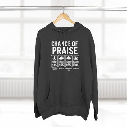 Inspirational Unisex Fleece Hoodie for Everyday Blessings, Praise Hoodie, Faith Apparel, Cozy Gift for Friends, Spiritual Wear - ClaimedbyGodDesigns