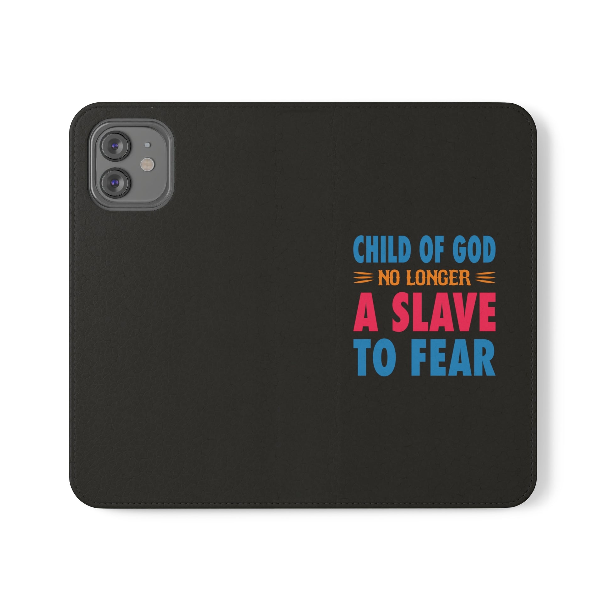 Child Of God No Longer A Slave To Fear Christian Phone Flip Cases Printify