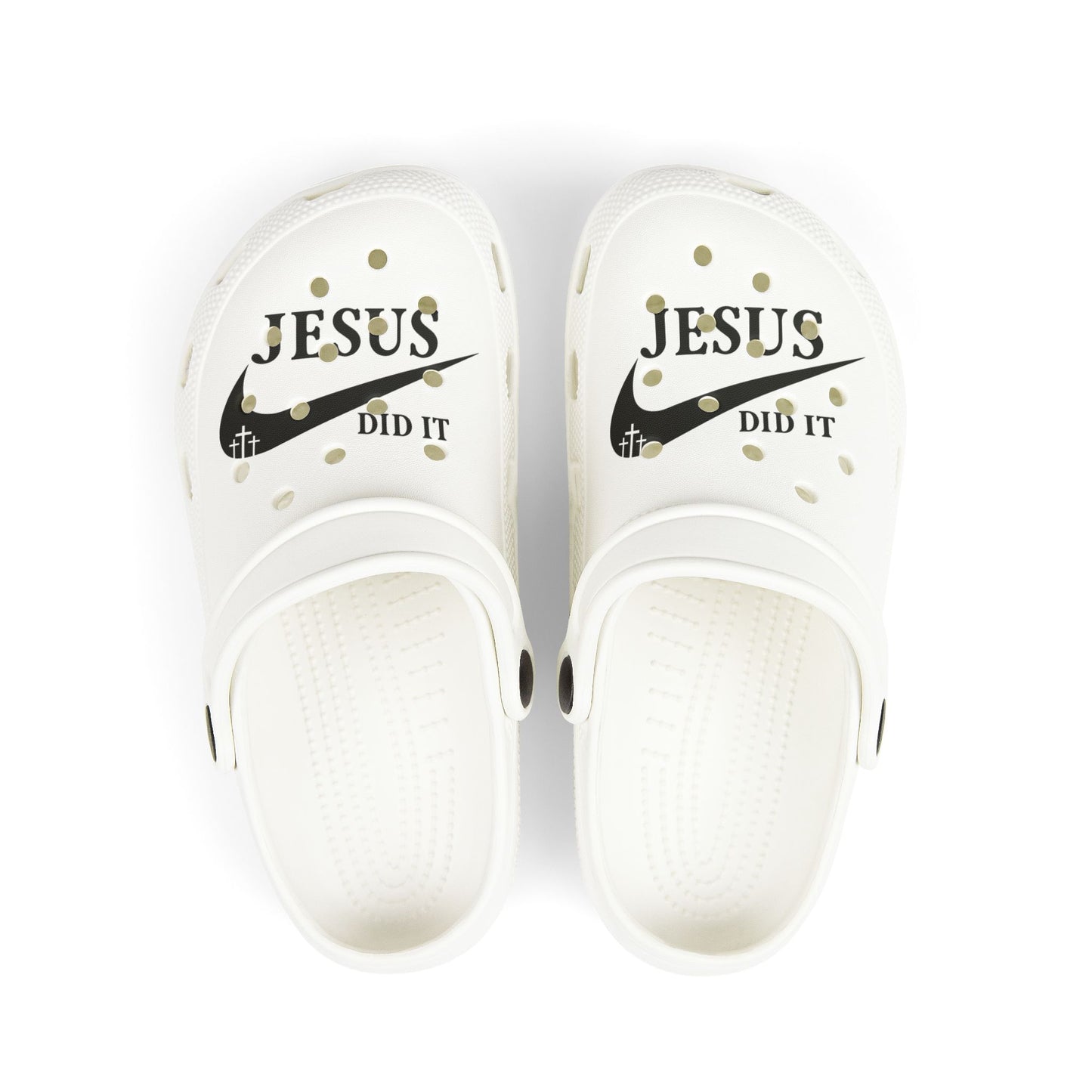 Kid's Clogs - Jesus Did It EVA Foam Slip-On Shoes