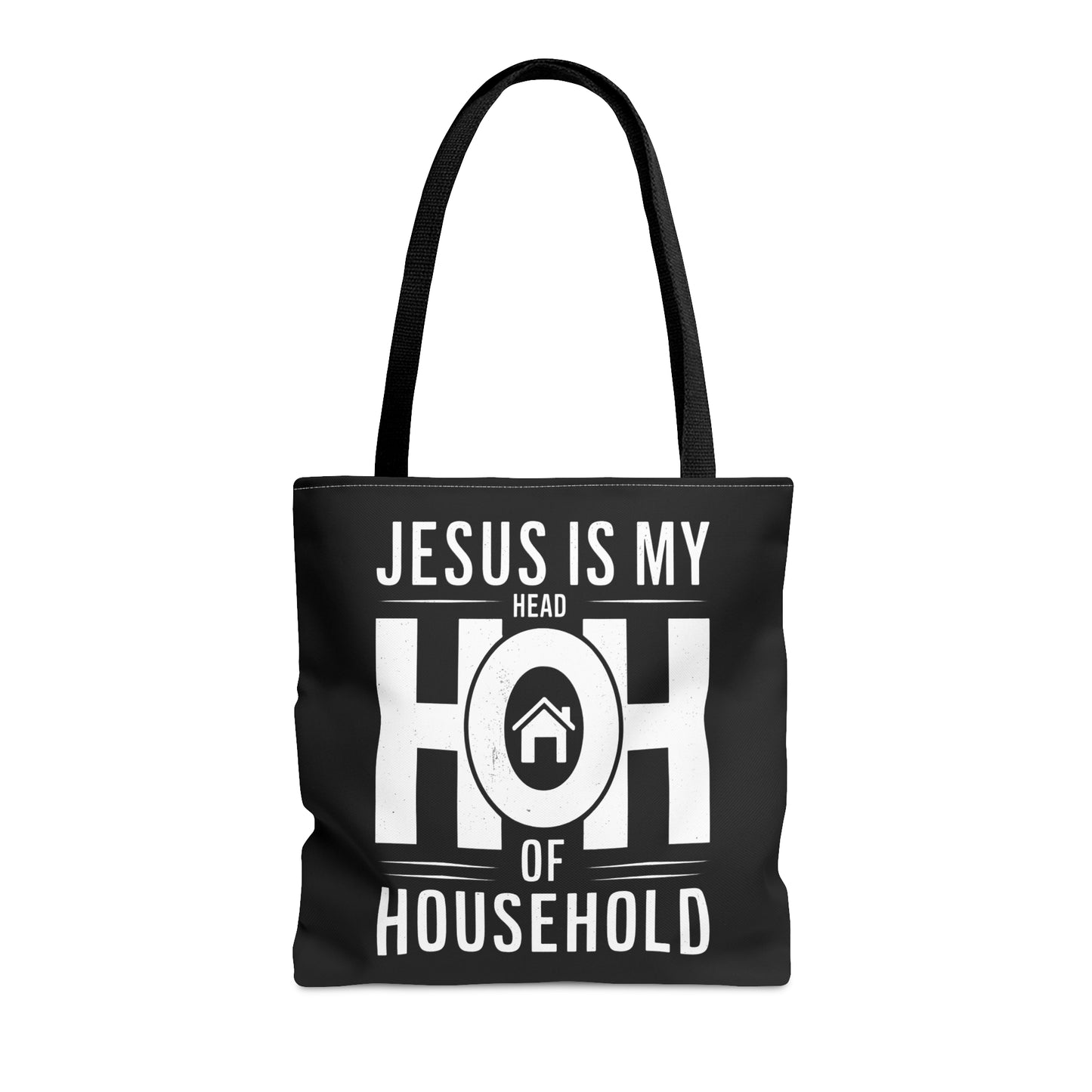 Jesus Is My Head Of Household HOH Christian Tote Bag