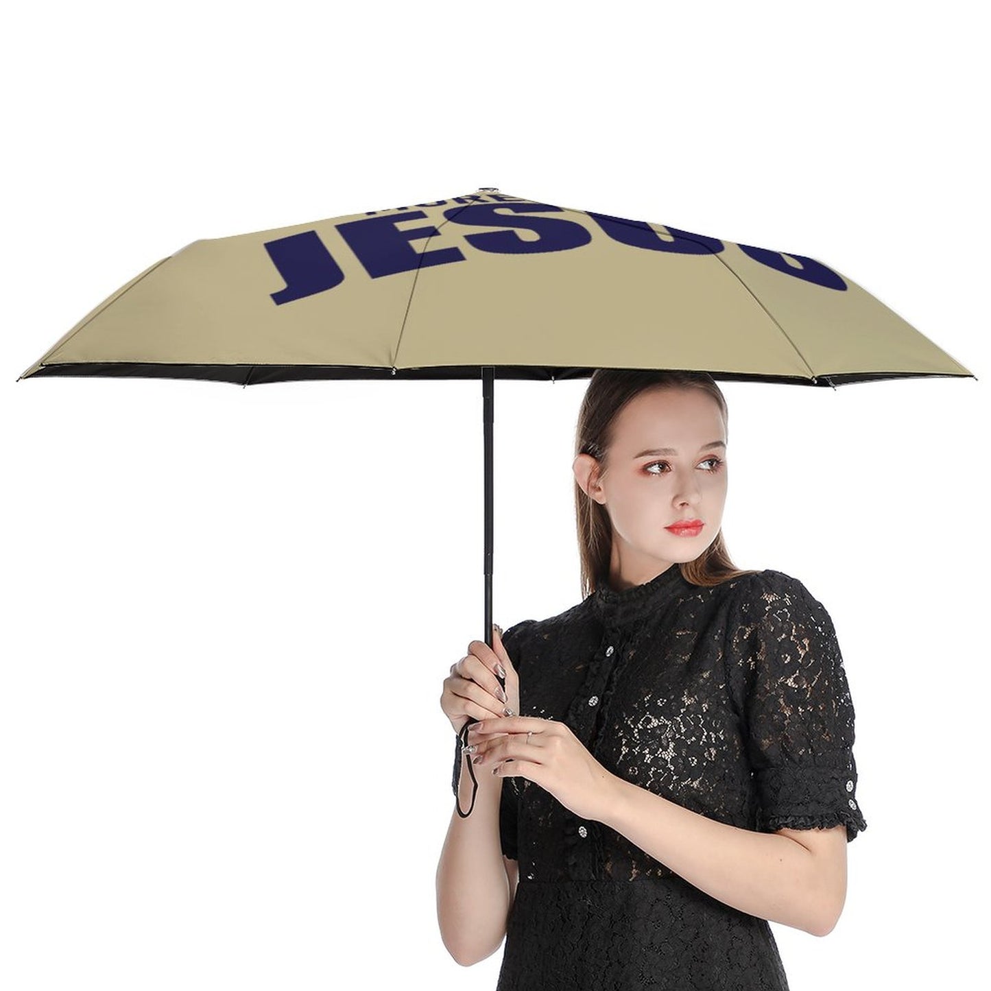 No One Will Ever Ever Love You More Than Jesus Christian Umbrella